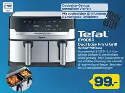 Euronics Tefal Dual Easy Fry & Grill Heißluftfritteuse Angebot