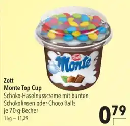 CITTI Markt Zott Monte Top Cup Angebot