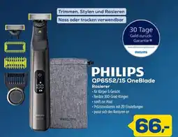 Euronics PHILIPS QP6552/15 OneBlade Rasierer Angebot