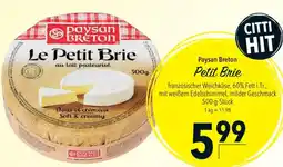 CITTI Markt Paysan Breton Petit Brie Angebot