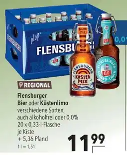 CITTI Markt Flensburger Bier oder Küstenlimo Angebot