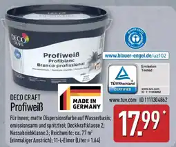 Aldi Nord DECO CRAFT Profiweiß Angebot