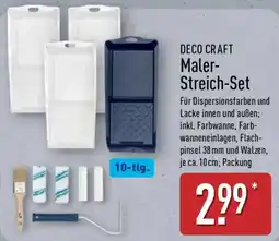 Aldi Nord DECO CRAFT Maler-Streich-Set Angebot