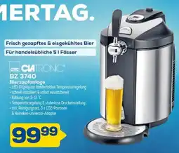 Euronics CLATRONIC Bierzapfanlage Angebot
