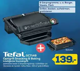 Euronics Tefal Optigrill Snacking & Baking Angebot