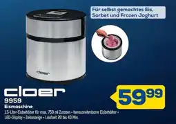 Euronics cloer Eismaschine Angebot