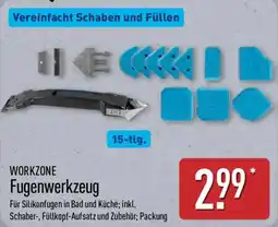 Aldi Nord WORKZONE Fugenwerkzeug Angebot