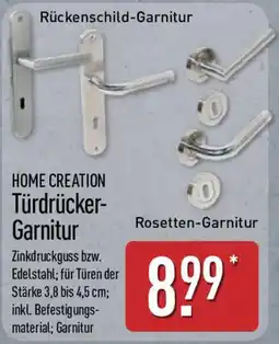 Aldi Nord HOME CREATION Türdrücker-Garnitur Angebot