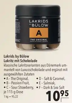 CITTI Markt Lakrids by Bülow Lakritz mit Schokolade Angebot