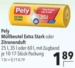 CITTI Markt Pely Müllbeutel Extra Stark Angebot