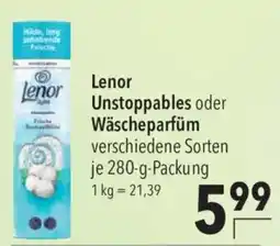 CITTI Markt Lenor Unstoppables oder Wäscheparfüm Angebot