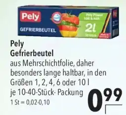 CITTI Markt Pely Gefrierbeutel Angebot