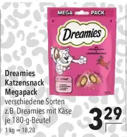 CITTI Markt Dreamies Katzensnack Megapack Angebot