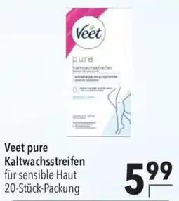 CITTI Markt Veet pure Kaltwachsstreifen Angebot