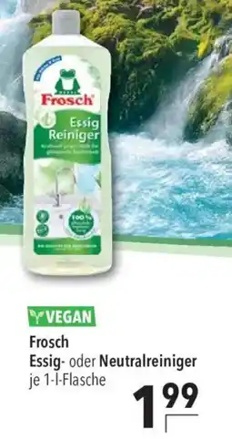 CITTI Markt Frosch Essig- oder Neutralreiniger Angebot