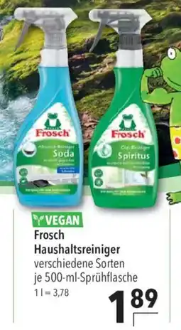 CITTI Markt Frosch Haushaltsreiniger Angebot