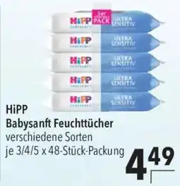 CITTI Markt HiPP Babysanft Feuchttücher Angebot