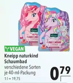 CITTI Markt Kneipp naturkind Schaumbad Angebot