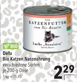 CITTI Markt Defu Bio Katzen Nassnahrung Angebot