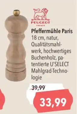 CITTI Markt PEUGEOT Pfeffermühle Paris Angebot