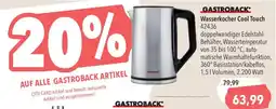 CITTI Markt GASTROBACK Wasserkocher Cool Touch Angebot