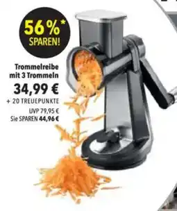 CITTI Markt Gefu Trommelreibe mit 3 Trommeln Angebot