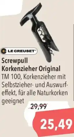 CITTI Markt LE CREUSET Screwpull Korkenzieher Original Angebot