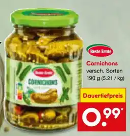 Netto Marken-Discount Beste Ernte Cornichons Angebot