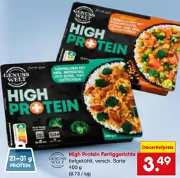 Netto Marken-Discount High Protein Fertiggerichte Angebot