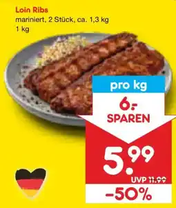 Netto Marken-Discount Loin Ribs Angebot