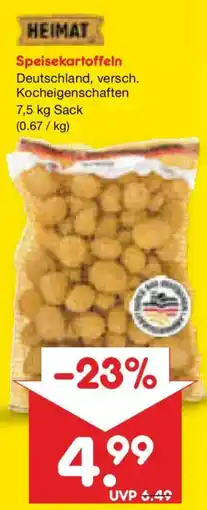 Netto Marken-Discount HEIMAT Speisekartoffeln Angebot