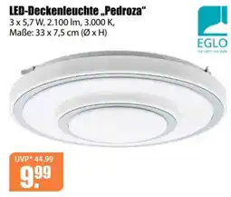 V Baumarkt LED-Deckenleuchte "Pedroza" EGLO Angebot