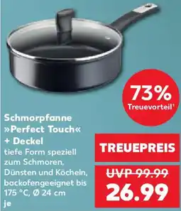 Kaufland Tefal Schmorpfanne Perfect Touch + Deckel Angebot