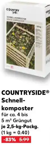 Kaufland COUNTRYSIDE Schnellkomposter Angebot