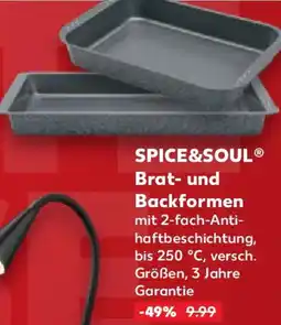 Kaufland SPICE&SOUL Brat- und Backformen Angebot