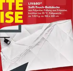 Kaufland LIV&BO Soft-Touch-Bettdecke Angebot
