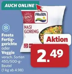 Combi Frosta Fertiggerichte oder Veggie Angebot