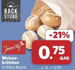 Combi Jeden Tag Weizenbrötchen Angebot
