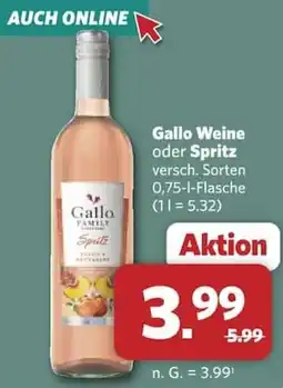 Combi Gallo Weine oder Spritz Angebot