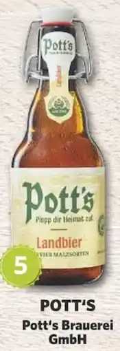 Combi Pott's Brauerei GmbH Angebot