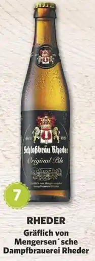 Combi RHEDER Gräflich von Mengersen sche Dampfbrauerei Rheder Angebot