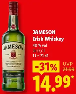 Lidl JAMESON Irish Whiskey Angebot