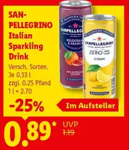 Lidl SAN PELLEGRINO Italian Sparkling Drink Angebot