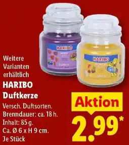 Lidl HARIBO Duftkerze Angebot