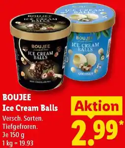 Lidl BOUJEE Ice Cream Balls Angebot