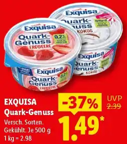 Lidl EXQUISA Quark-Genuss Angebot
