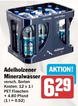 AEZ Adelholzener Mineralwasser Angebot