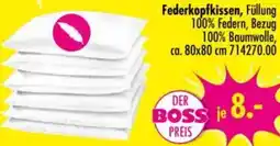 Möbel Boss Federkopfkissen Angebot