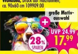Möbel Boss Wandbild, Druck auf Holzrahmen Angebot