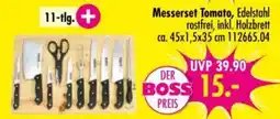 Möbel Boss Messerset Tomato, Edelstahl Angebot
